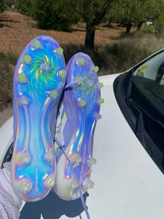 Zapatillas Adidas F50 Sparkfusion Morado/Verde