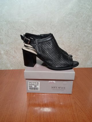 Sandali neri donna tacco 37 nuovi
