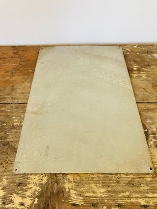 Targa Vintage Metallo "PERICOLO"