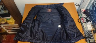 Chaleco Piel de Toro Azul Marino Mujer Talla S