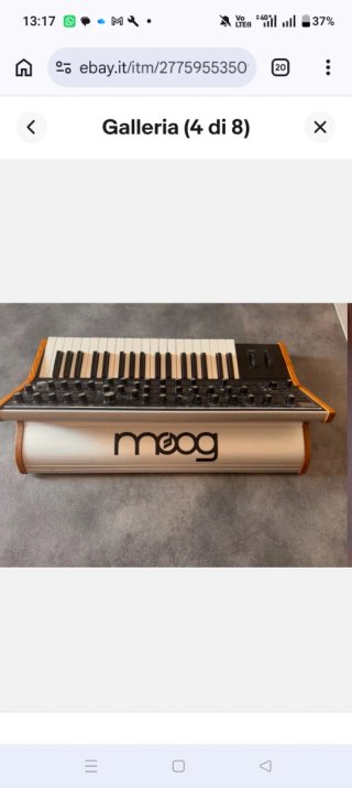 Sintetizzatore Moog Sub37