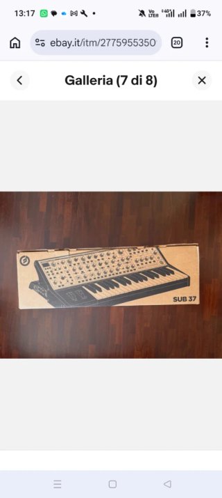 Sintetizzatore Moog Sub37