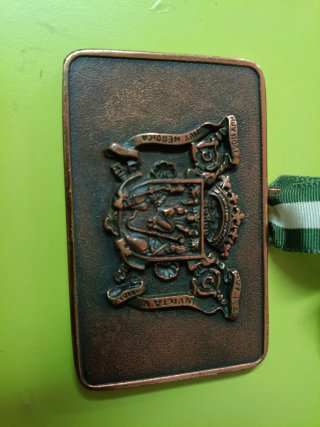 Medalla IV Maratón Ciudad de Sevilla 1988