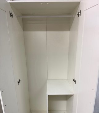Armario blanco 2 puertas