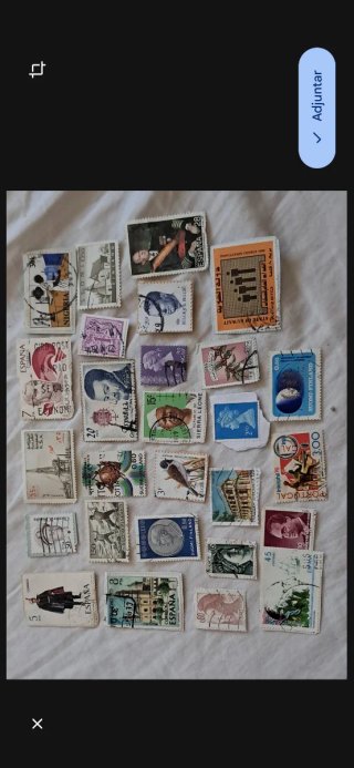 Gran colección de sellos de todo el mundo