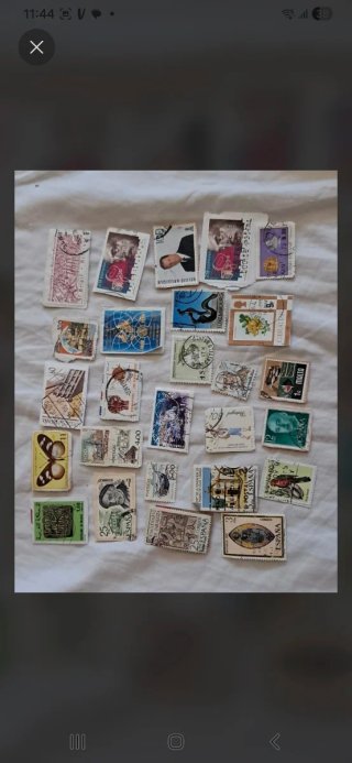 Gran colección de sellos de todo el mundo