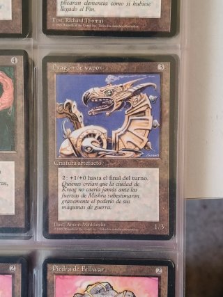 Magic The Gathering: Dragón de Vapor
