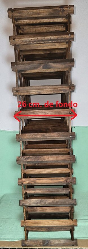 Botellero Madera Roble 50/55 Botellas