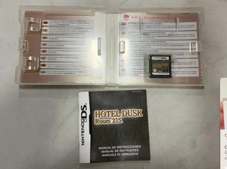 Hotel Dusk Room 215 Nintendo DS PAL ESP Completo