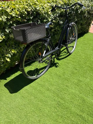 Bicicleta Elops 100 Negra consegna a mano