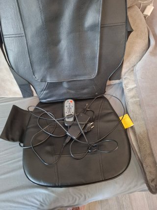 Asiento masajeador, masaje de espalda con calor