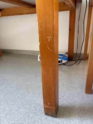 Mesa de madera grande