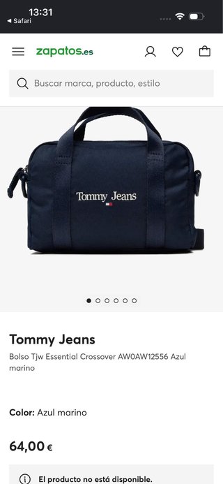 Bolso Tommy Jeans Azul Marino