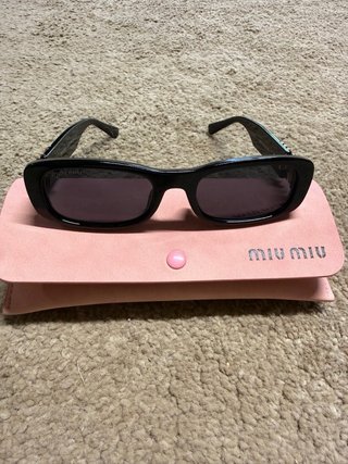 Occhiali da sole Miu Miu neri