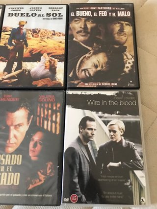 Lote 4 Películas DVD: Western, Thriller, Drama