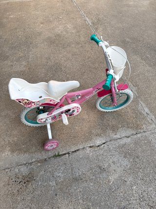 Bicicleta infantil Minnie Mouse rosa