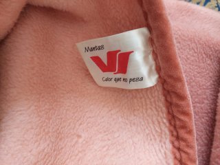 2 Mantas para cama de 90cm