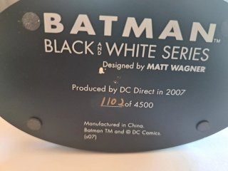 Batman Black and White Matt Wagner