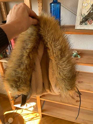 Parka Stradivarius verde mujer Talla S