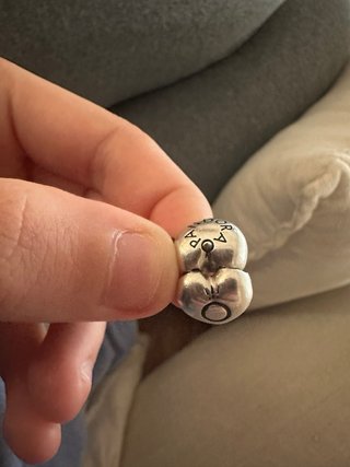 Pulsera Pandora Original Plata con 3 Charms