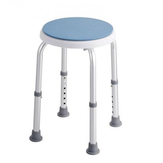 Silla de Ducha Giratoria 360 Grados, Taburete de Ducha de Altura Ajustable, Silla de Baño para Ducha o Bañera, Banco Antideslizante para Ancianos, Discapacitados y Personas con Movilidad Reducida,...