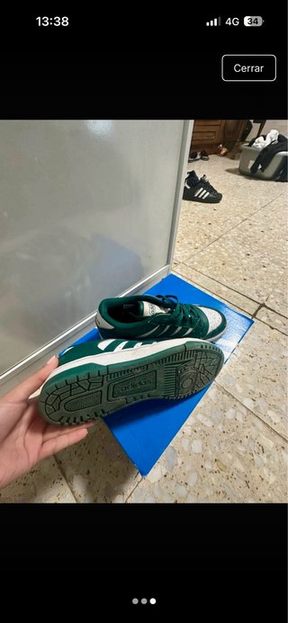 Adidas verdes y blancas