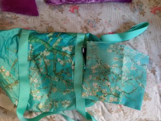 Bolsa y neceser Almendro en Flor Van Gogh