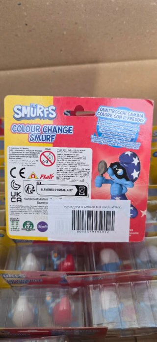 Puffi che cambiano colore, confezione da 2