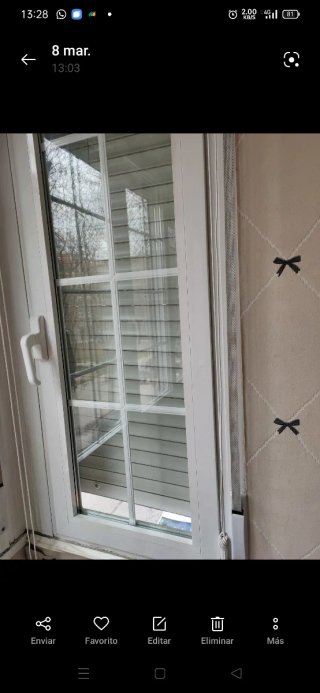 3 Ventanas aluminio y balconera Climalit