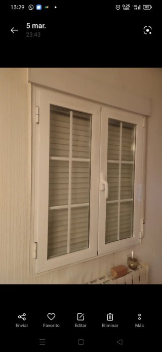 3 Ventanas aluminio y balconera Climalit