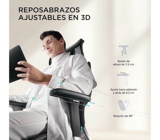 Seggiola Ergonomica Hbada Air Confort 3ª Gen