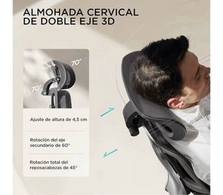 Seggiola Ergonomica Hbada Air Confort 3ª Gen