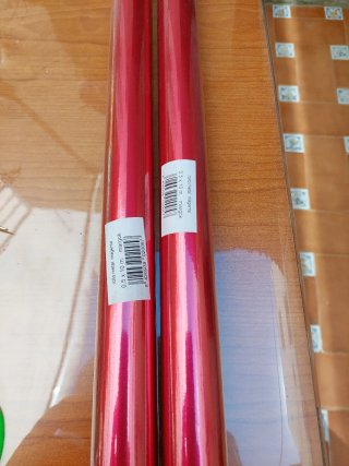 6 Rollos Papel Metalizado color varios 0,5x10m