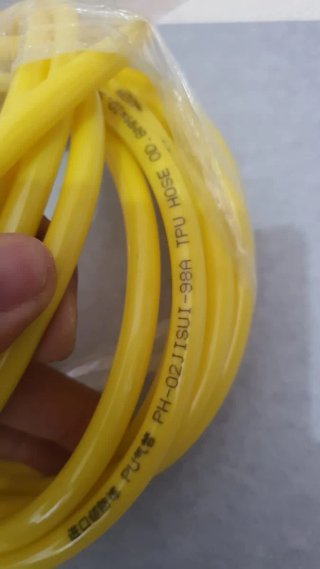 Manguera de alta presión amarilla