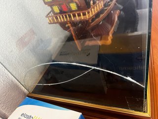 Maqueta Barco San Juan Bautista Hecha Mano