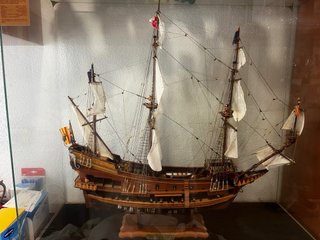 Maqueta Barco San Juan Bautista Hecha Mano