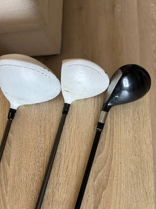 Driver + Madera 3 + Híbrido 2 Golf