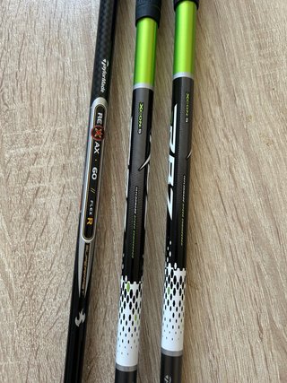 Driver + Madera 3 + Híbrido 2 Golf