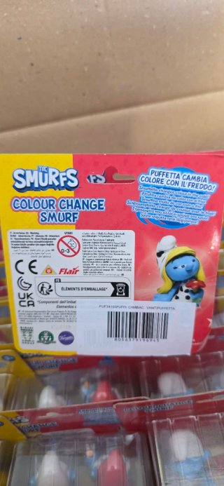 2 Puffi Smurf Cambia Colore