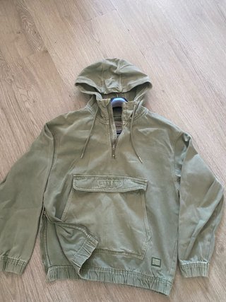 Chaqueta Pull&Bear Verde Militar Talla M