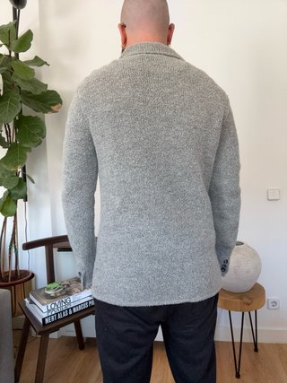 Chaqueta Punto Absolut Joy Gris T M