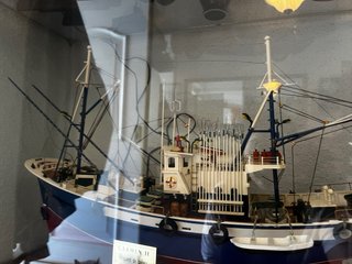 Maqueta Barco Pesquero Carmen II Hecha a Mano