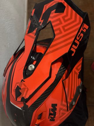 Casco Just1 J12 KTM Naranja/Negro