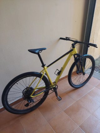 Bicicletta Scott MTB Gialla