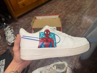 Nike Air Force 1 Custom Spiderman Únicas