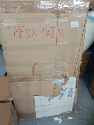 Mesa extensible Chicreat aluminio negra
