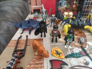 Lote Playmobil: Dragón, Cangrejo y más