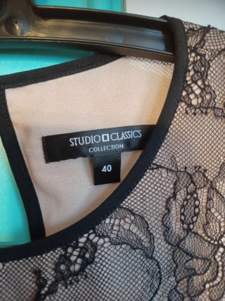 Vestido de fiesta encaje  tul, muy elegante,comodo