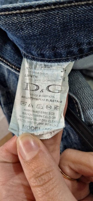 Jeans Uomo D&G Blu