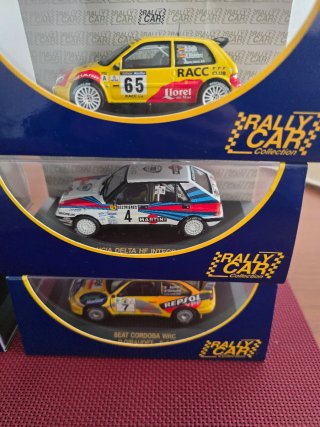 Colección Rally Altaya 7 Coches 1:43